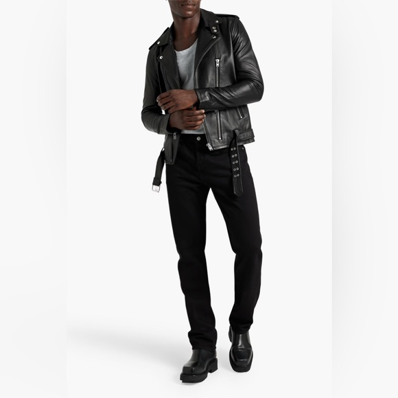 IRO Other - IRO Men’s Aronew Black Leather Biker Jacket NWT